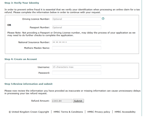 Tax Refunds Scam