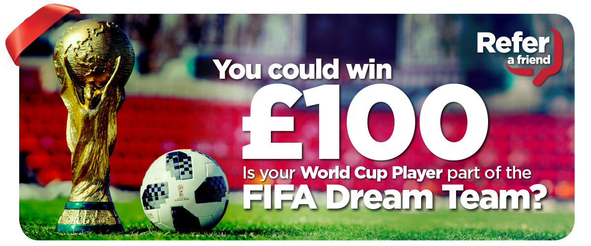 World Cup Refer a Friend Prize Draw