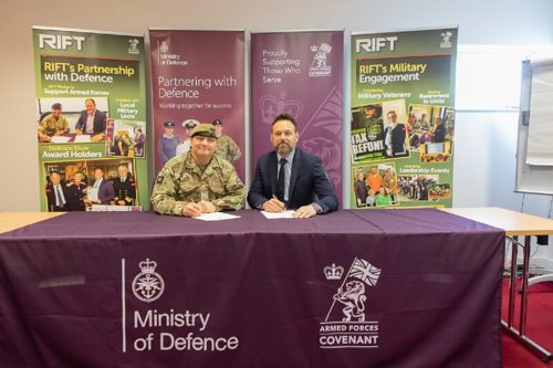 Signing the Armed Forces Covenant