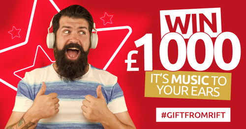Refer A Friend and win £1000 with RIFT